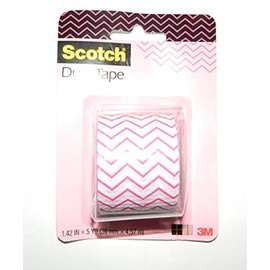 Scotch Duct Tape (Pink Chevron)