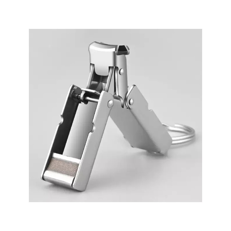 휴대용 미니 접이식 손톱깍이 손톱깎이 키링 열쇠고리 Portable Mini Foldable