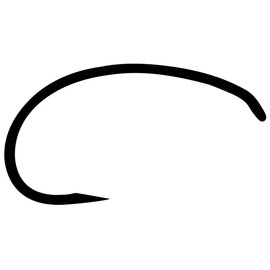 TIEMCO Single Hook Small Pack TMC2487BL Barbless, No. 14