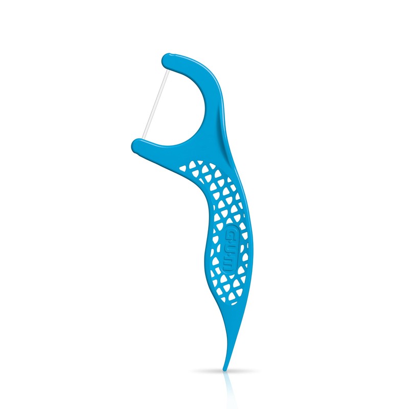 GUM Advanced Care Floss Picks - Dental Flossers for Adults