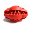 Nibble Pet Products Healthy Teeth Interactive Dog Toy Chew, Red