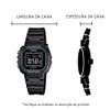 Casio Watch with Japanese quartz movement LA-20WH-1B WR 31, strip