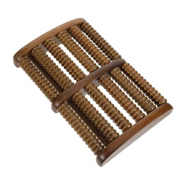 TOVINANNA Natural Wood Foot Massage Roller Acupoint Massager for Calf Relief Travel Friendly Design for Home and Office Use Foot Roller for Fatigue Relief and Improved Sleep