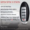 Smart Key Fob Remote Replacement Fits for Nissan Rogue 2019