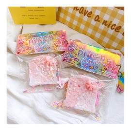 Taba Squishy Dessert ,Stress Ball, Kawaii Squishies PVC Toys, Stress Relieving Fur Ball OPP Packaging Gifts| Squishy Fidget Toys for Anxiety & Relaxation | Perfect Desk Accessory for Adults (2PIC)