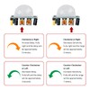 5Pcs HC-SR501 PIR Sensor Infrared Sensor Body Motion Sensor Module
