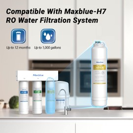 Maxblue MB-H7-CB Filter, 1-year Lifetime, Replacement for MB-H7 Reverse Osmosis System