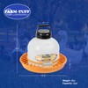 FARM-TUFF Top-Fill Duck Waterer, 3 Gallon – Durable BPA-Free Plastic