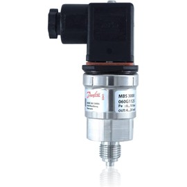 Heavy Duty Pressure Transmitter Transducer Thread with 4-20mA for Industrial, Hydraulic Applications & HVAC Model: MBS 3000 (1/4, 0-2.5bar)