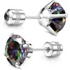 ORAZIO G23 Implant Grade Titanium Piercing Screw Back Earrings 20G