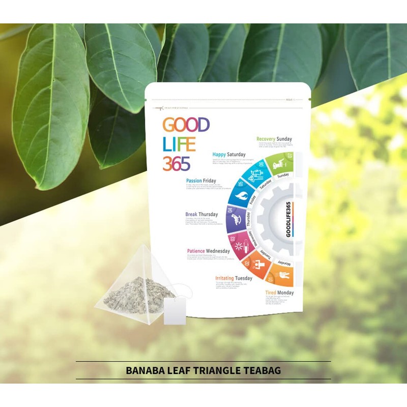 Organic Natural Pure Banaba Leaf Tea Bag- 50 Tea Bag