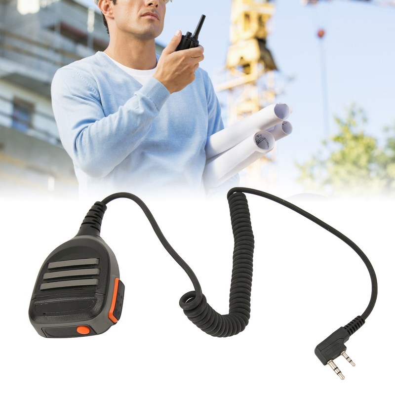Two Way Radio Rainproof Handheld Speaker Mic Microphone Remote Shoulder