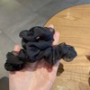シャーククリップ ヘアクリップ 大きめしバンスクリップ シフォン ドームヘアクリップ ふわふわ しっかり 人気 上品 おしゃれ