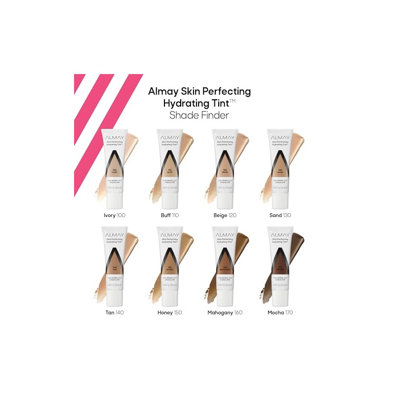 Base de maquillaje Almay Skin Perfecting Hydrating Tint tono Buff