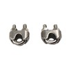 M16 Pack of 2 Stainless Steel Cable Clamp Wire Rope