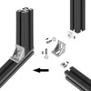 Aluminium Profile Angle Mounting Material, 30 x 30 Mounting Material