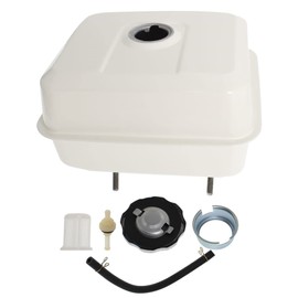 WFLNHB Fuel Gas Tank with Cap Joint and Filter Replacement for Honda GX340 GX390 GX240 GX270 17510-ZE2-010ZA 17510-ZE3-010ZA