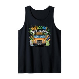Funny Back to School Gift Adults Men Women Kids Boys Girls Tank Top