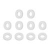 PATIKIL 10 Pcs PTFE Flat Washers 0.2" ID x 0.39"