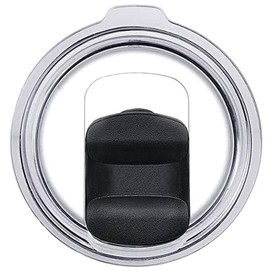 20oz Magnetic Spill Proof Tumbler Lid Compatible with Yeti Lids 20 Oz Replacement Lid, Zark Trail Lid and Othe Replacement Lids for Tumblers (1 Pack)