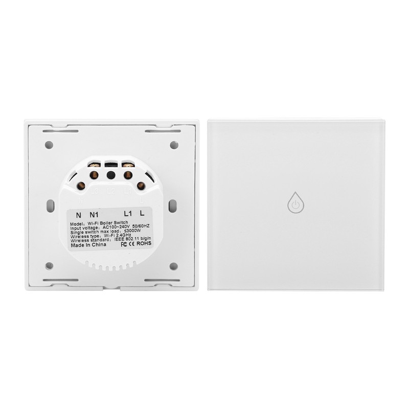 Smart Touch Electric Water Heater Switch WiFi High Power for