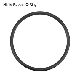 sourcing map Nitrile Rubber O-Rings 68mm OD 60mm ID 4mm Width, Metric Nitrile Rubber Sealing Gasket for Automotive Machine Plumbing, Pack of 1