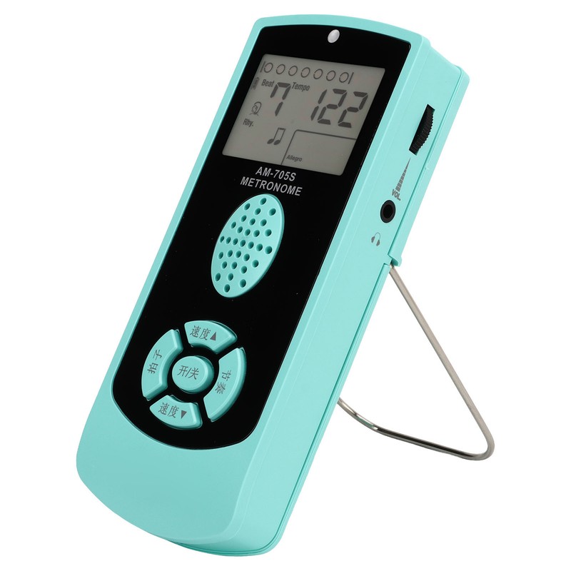 Electronic Metronome Rechargeable High Accuracy Universal Digital Metronome for Guitar