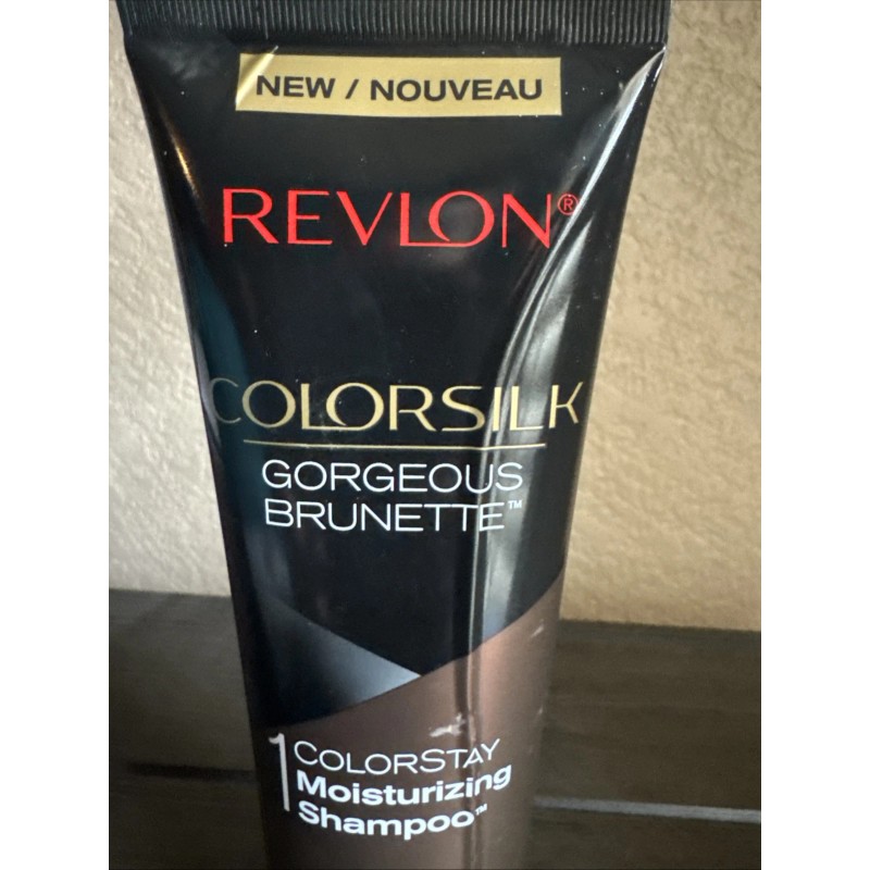 Revlon Colorsilk ColorStay Moisturizing Shampoo Gorgeous Brunette 8.45 Fl Oz