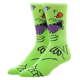 Rugrats Reptar Character Crew Socks (10-13)