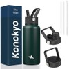 Konokyo - Botella de agua aislada de acero inoxidable con