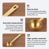 15ML Measuring Scoop for Collagen Supplements: Precision Gold Measuring Spoon