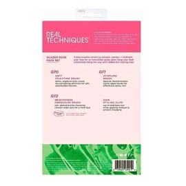 Set De Brochas De Maquillaje Facial Real Techniques Verde