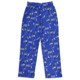 Power Rangers Boy's Family Sleep Tossed Print Pajama Pants (6/7, Blue)