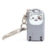prendre PR-TUM24-SV Portable Folding Cat File Key Ring Key Ring