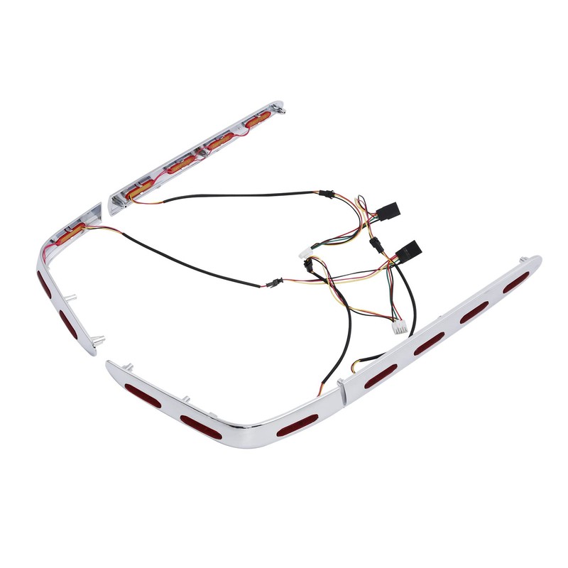 PEGSTREAMLINER Saddlebag Trims LED Lights Fits for Honda Goldwing 1800