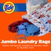Tide Jumbo Mesh Laundry Bags, 2 Pack, 12" x 34",