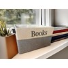 KINTNER DESIGNS Book Storage Box with stylish design. Keep all