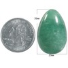 Nupuyai 5pcs Green Aventurine Pocket Stone Set for Anxiety Healing,