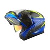 Martian Motorcycle Modular Full Face Helmet Flip up Dual Visor