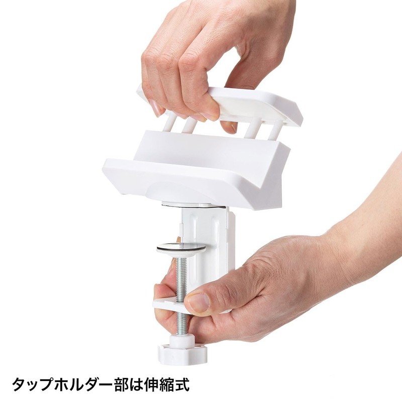Sanwa Supply TAP-CLAMP1 Power Strip Desk Clamp Type Rotating Fixed