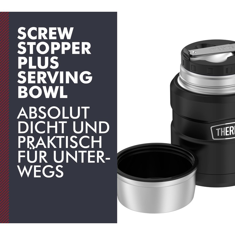 Thermos Stainless King Food Jar, Stainless Steel