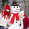 Colovis 16Pcs Snowman Decorating Kit, Snowman Making Kit Winter Party