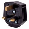 Duraplug PF133BLK 13 Amp Rubber Plug Fitted with 13A Fuse,