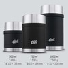 Esbit Sculptor Thermal Food Container 1000 ml Black Stainless Steel