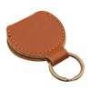 Genuine Tan Leather Pound Pouch Wallet Purse with a Trolley