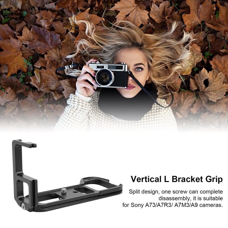Camera L Bracket, Camera Hand Grip L Bracket Holder for