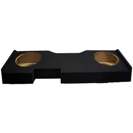 American Sound Connection Compatible with 2014-2018 GMC Sierra Crew Cab Truck Dual 12" Sub Box Subwoofer Enclosure