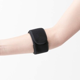 Goldwin 3F18384 See-Three Fit Supporter Focus Elbow Supporter Unisex Black Japan M (Equivalent to Japanese Size M), Black