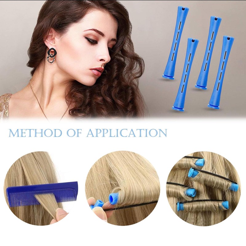 40 PCS Perm Rods 30 PCS Perm Papers Rat Tail