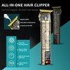 Professional Beard Trimmer for Men, 3-Speed (6500/7000/7500 RPM), Zero Gapped
